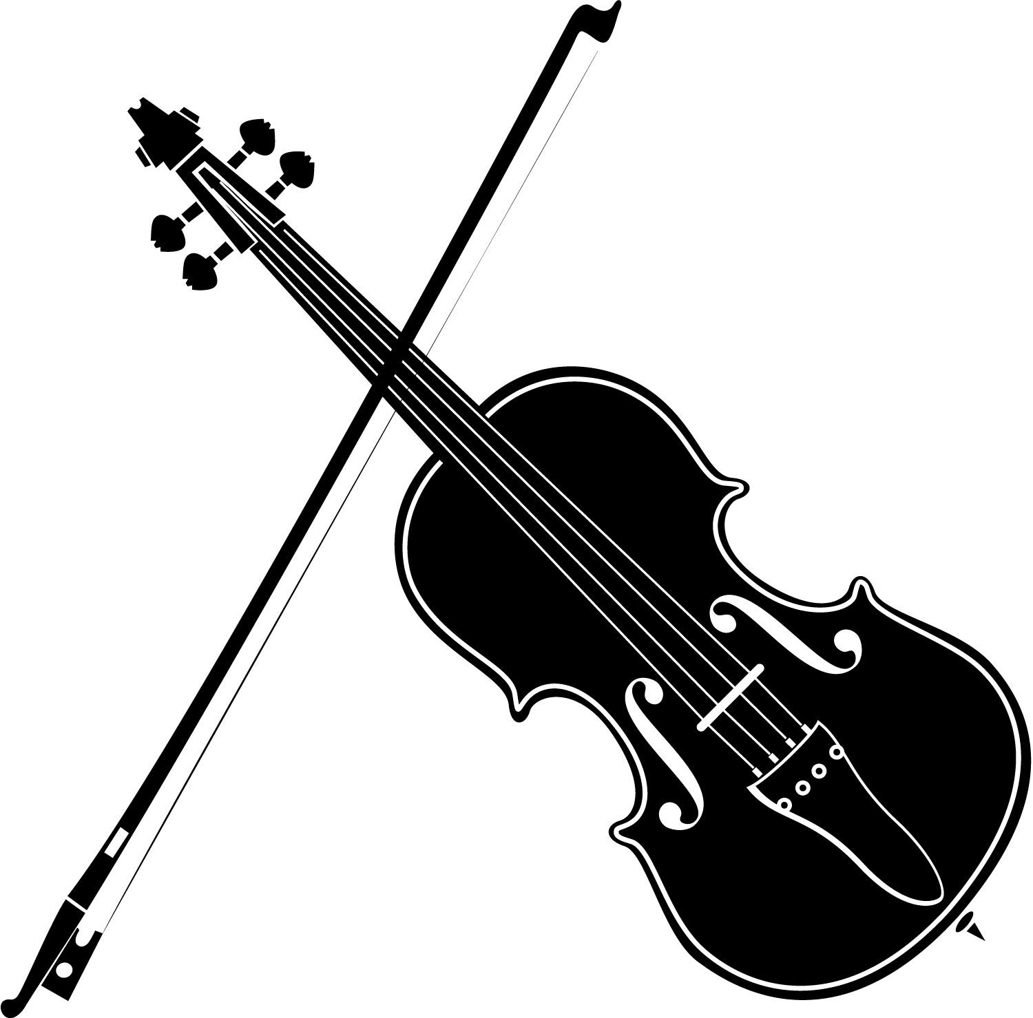 musician clipart violin player