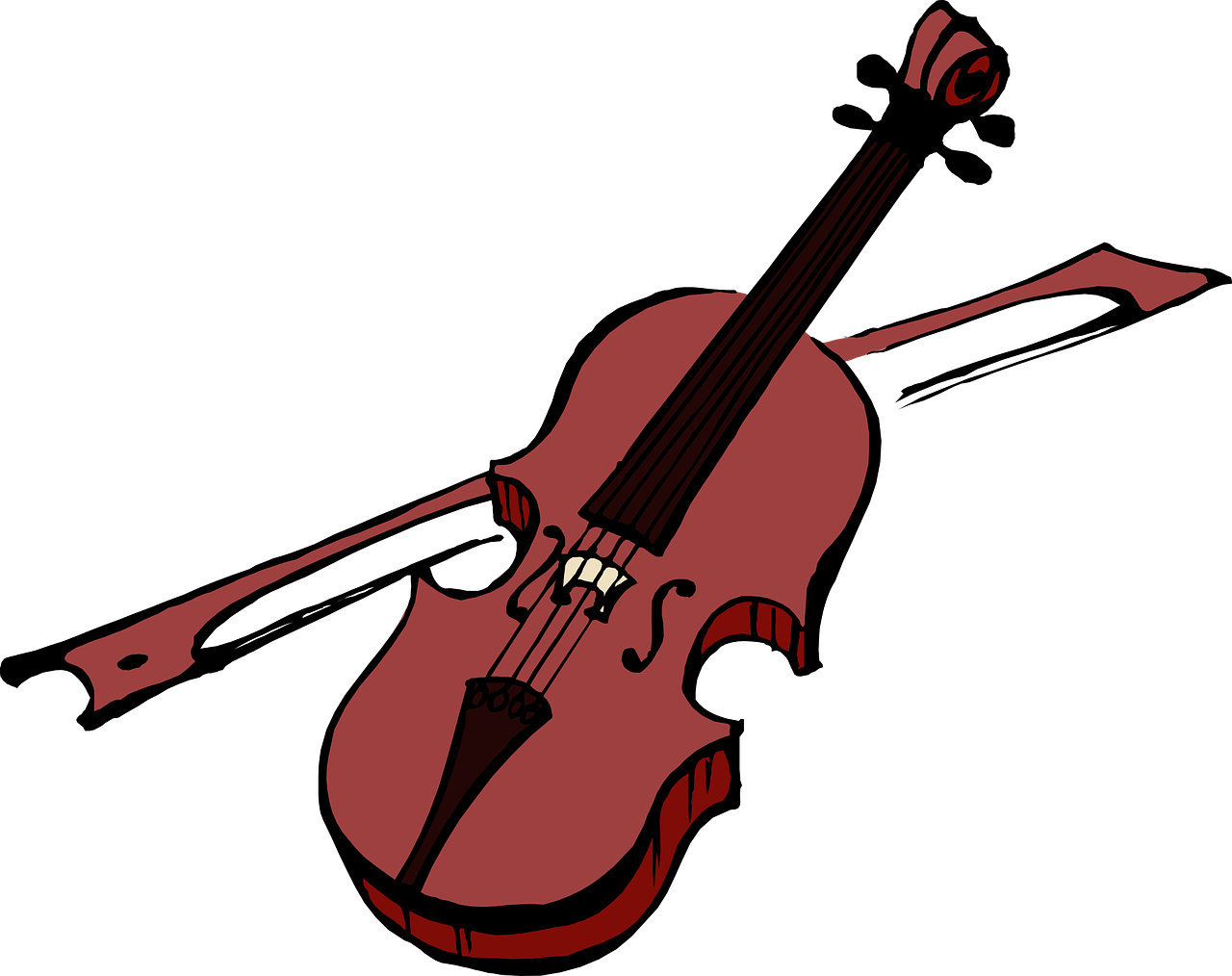 instruments clipart fiddle