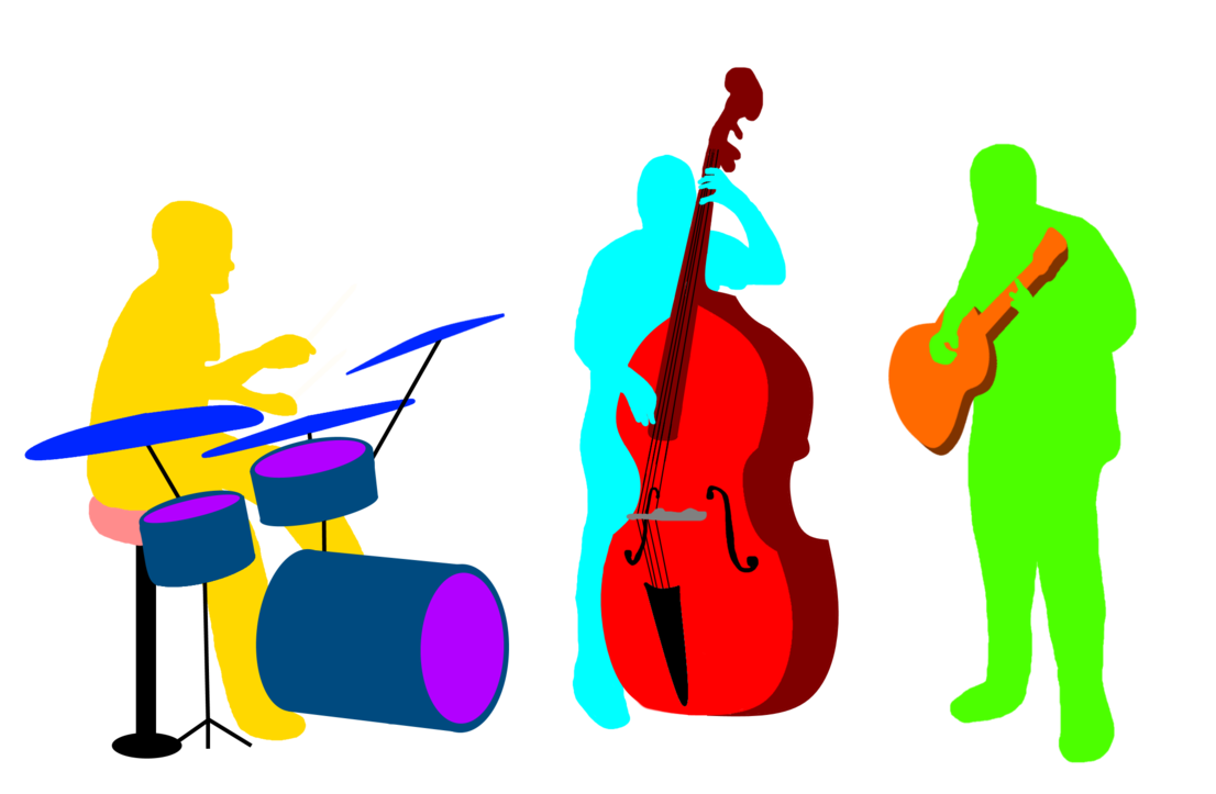 musician clipart jazz trio