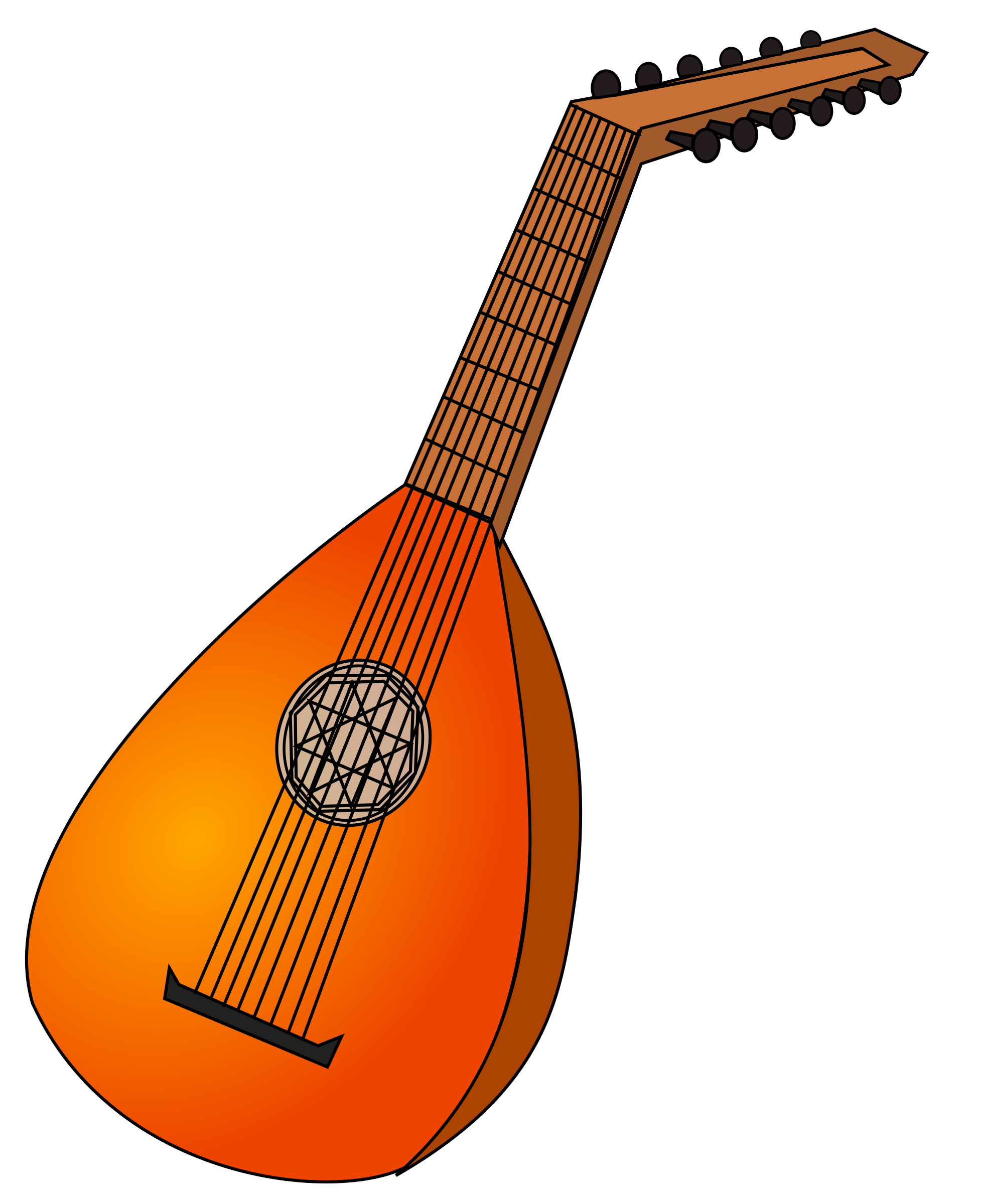 instruments clipart medieval