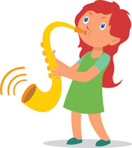 Free musical instruments clip. Musician clipart female musician