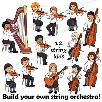 instruments clipart orchestral instrument