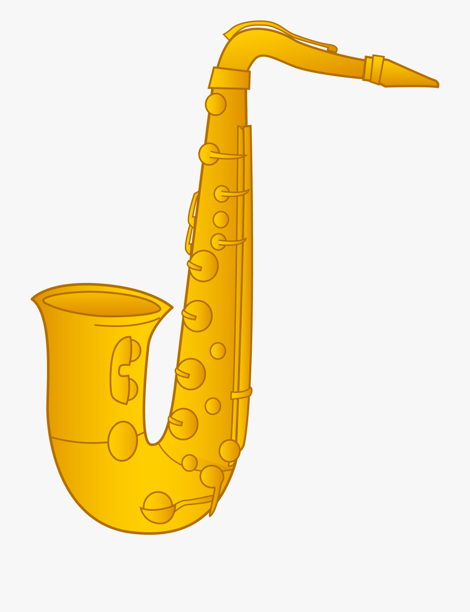 instruments clipart saxophone