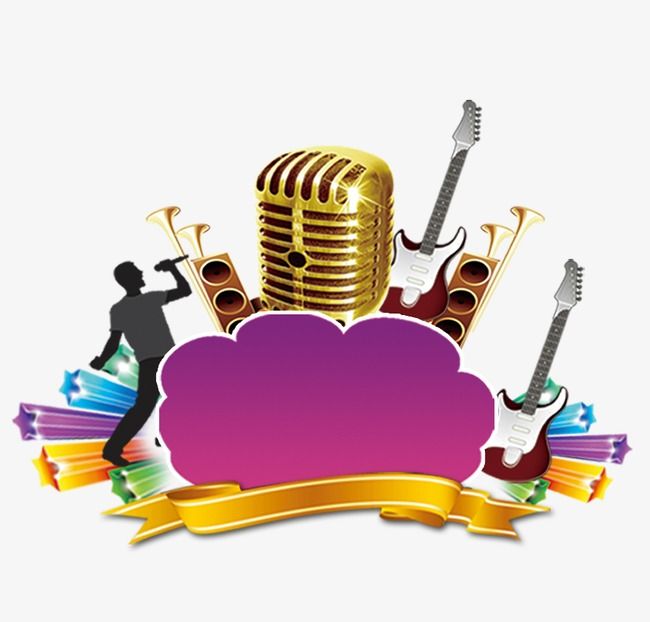 karaoke clipart music competition
