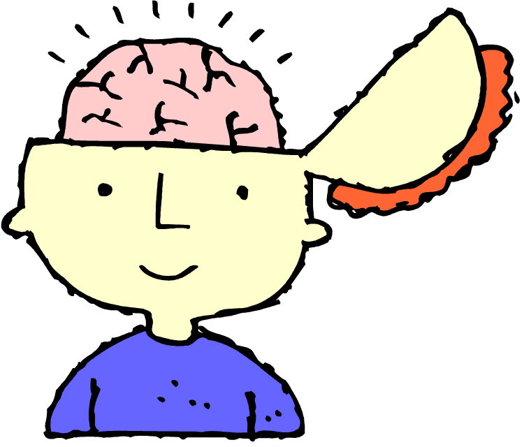 Intelligent clip art library. Mind clipart person