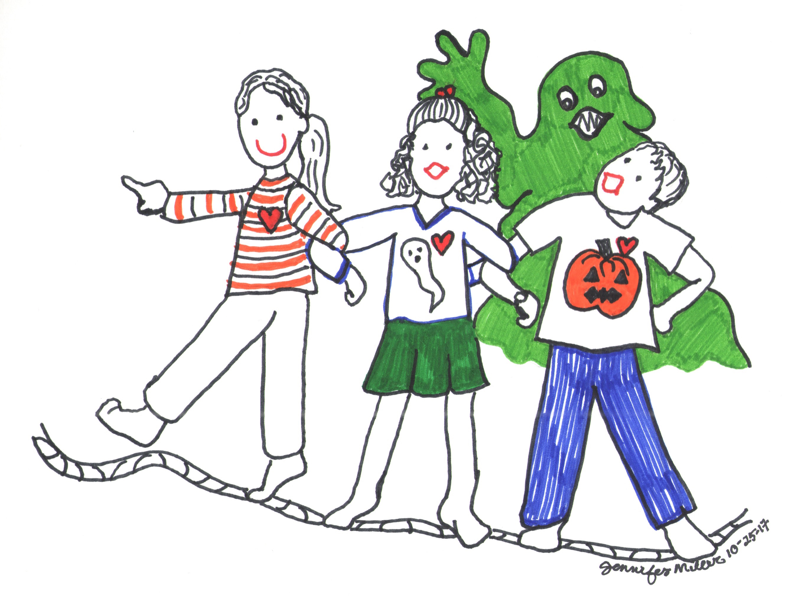 Intelligent clipart confident child. Halloween party cooperative games