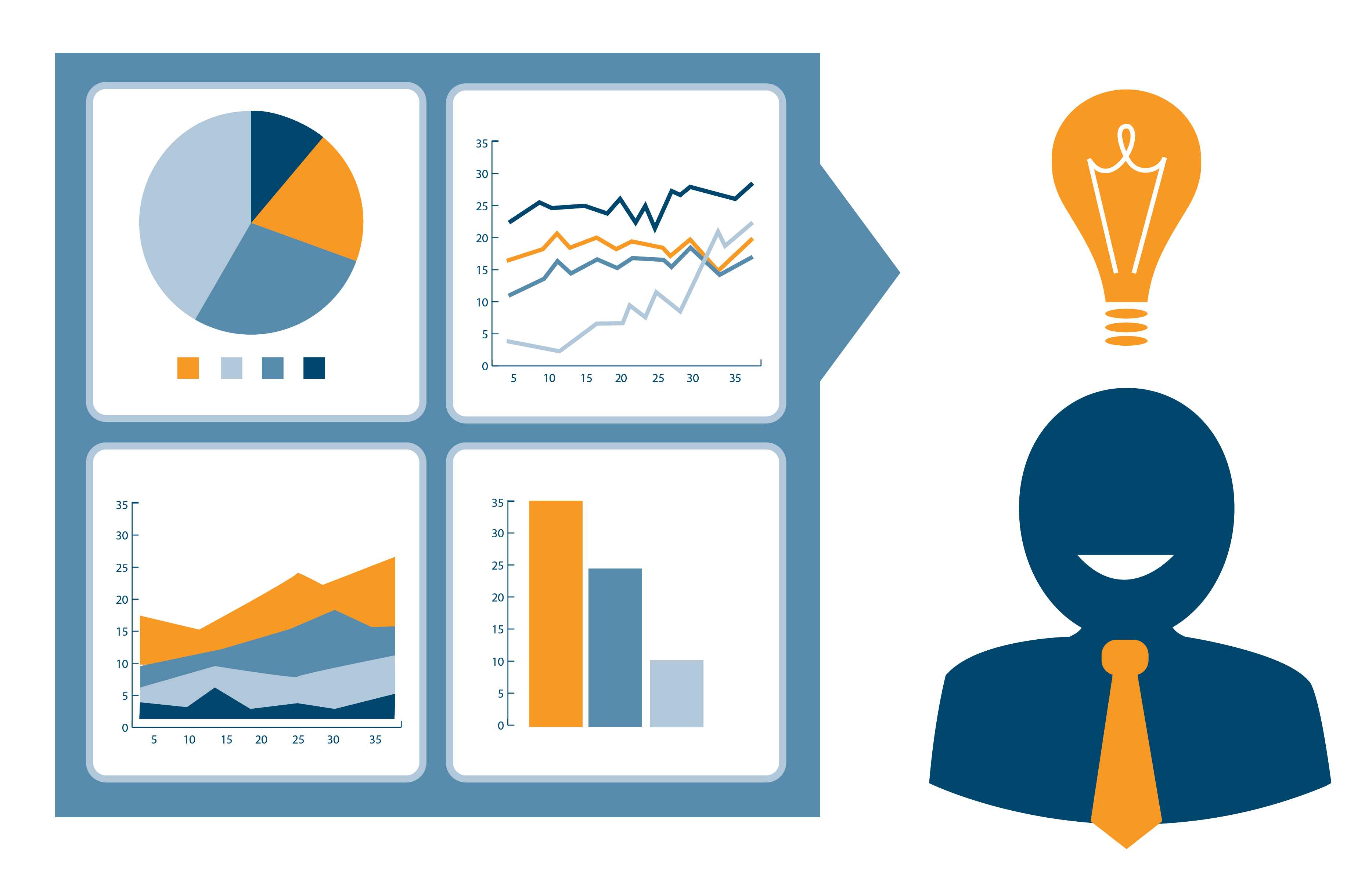 Diy business intelligence pathways. Intelligent clipart end term