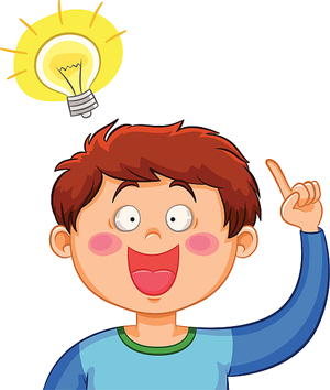 Intelligent clipart kid thought bubble. Thinking png transparent azpng