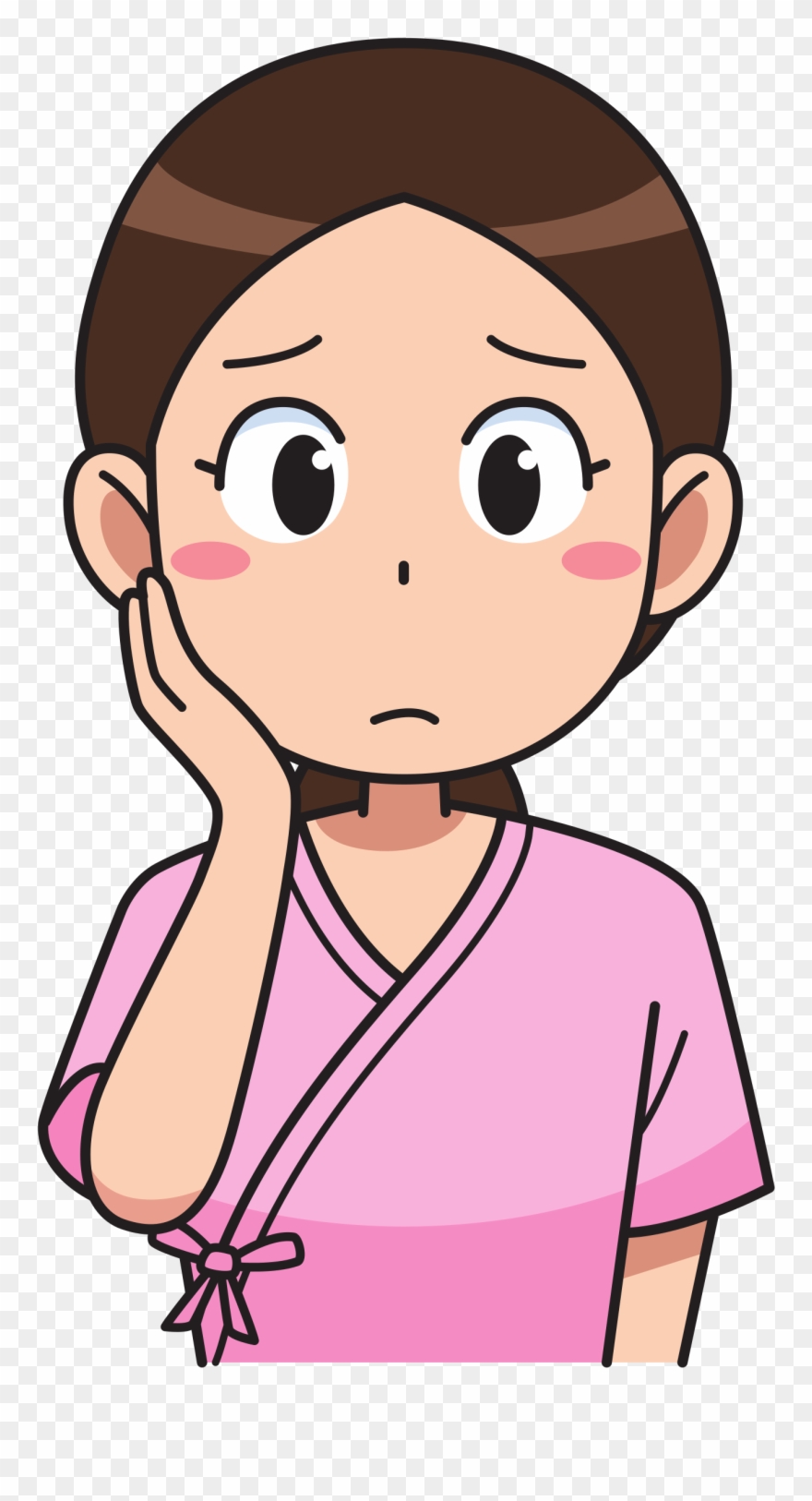 Interview clipart doctor interview. Sad patient 