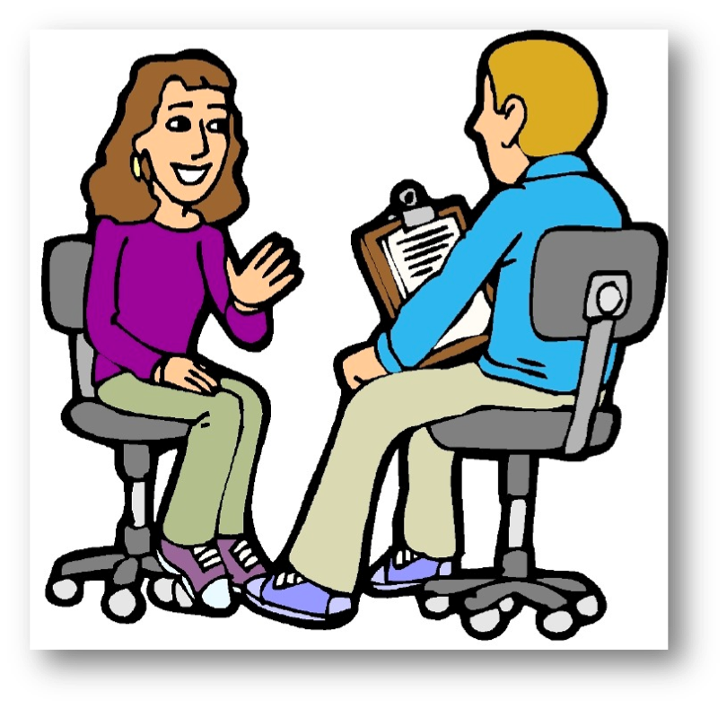 resume clipart interview process