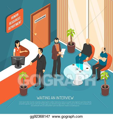 interview clipart waiting room