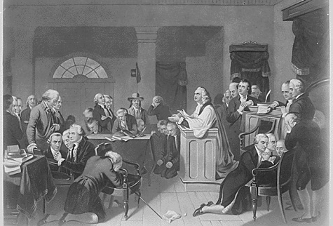 intolerable acts clipart first continental congress