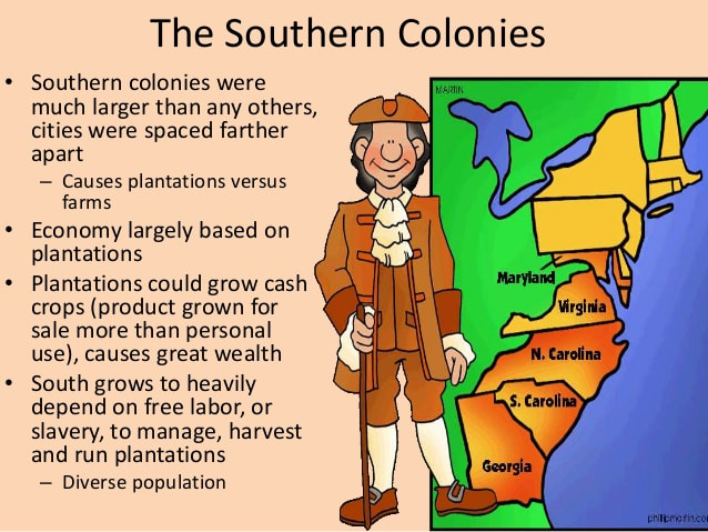 intolerable acts clipart southern colony