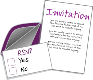 Invite clip art at. Invitation clipart invitation card