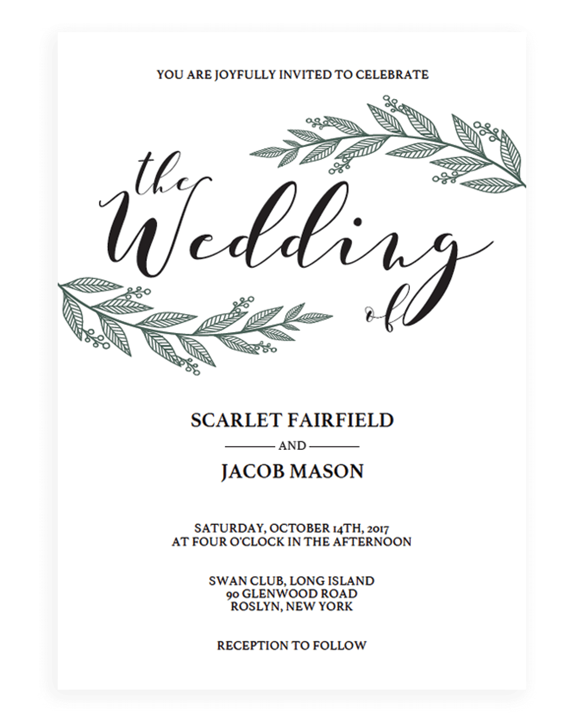 invitation clipart rustic wedding