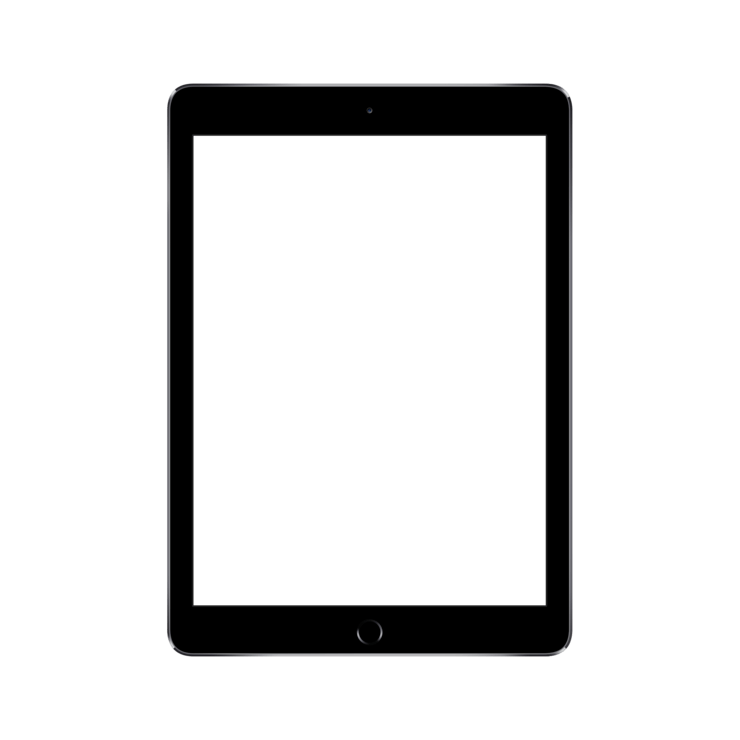 Png images transparent free. White clipart ipad