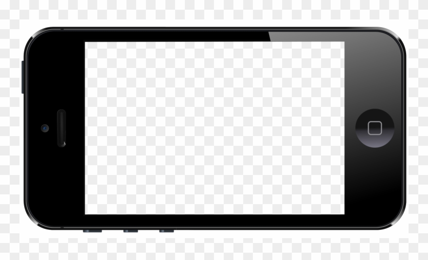 Iphone clipart blank iphone. Screen png clip art