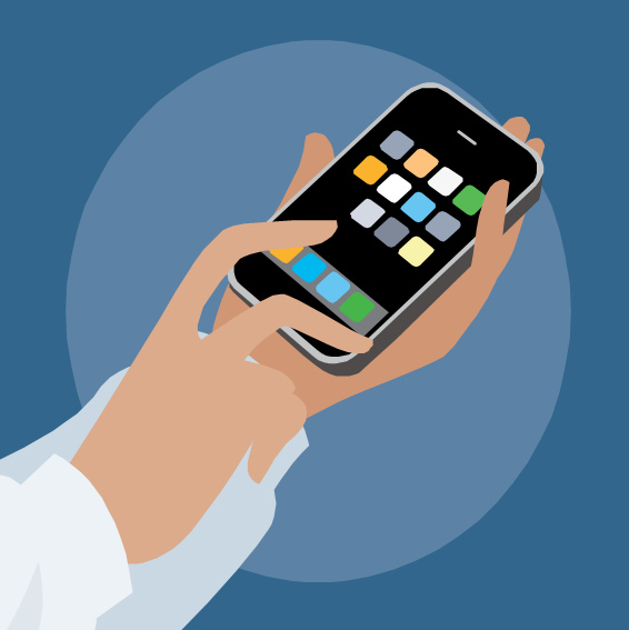 Cell texting pencil and. Iphone clipart phone user