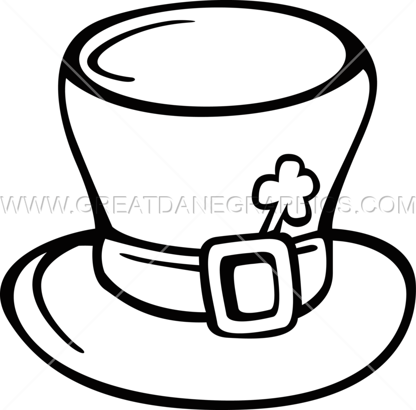 Irish clipart drawing.  collection of black