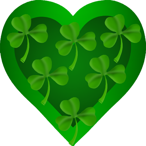 irish clipart heart