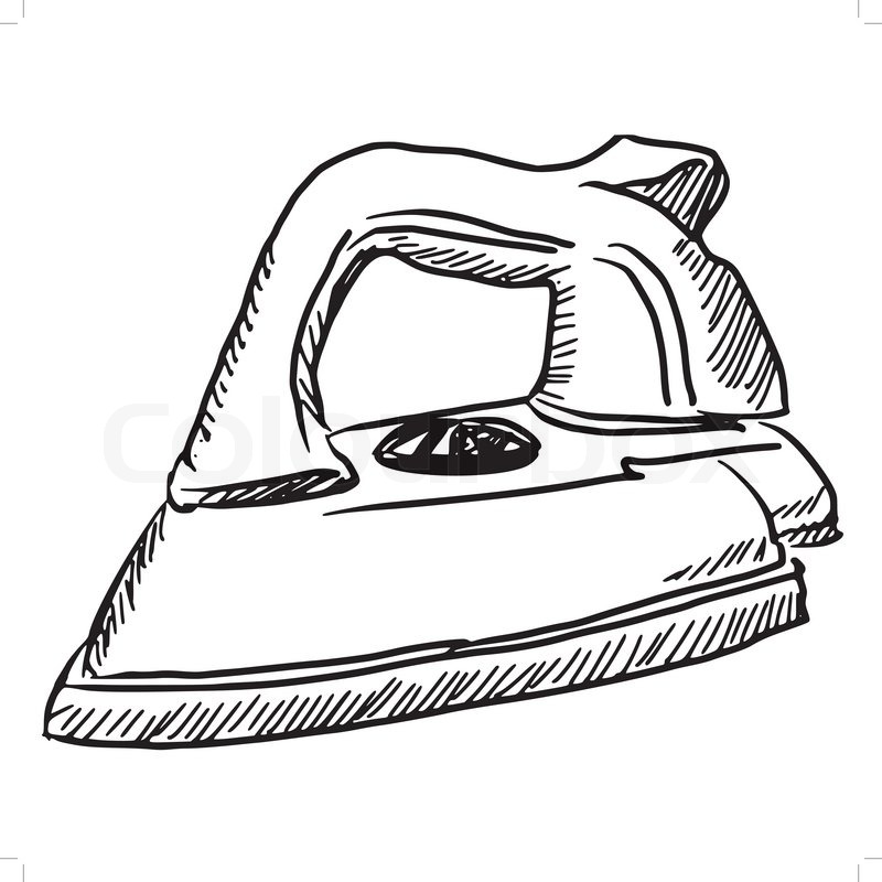 Iron clipart black and white. Station 