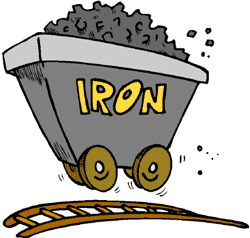 mining clipart iron ore