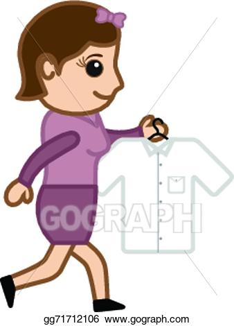 iron clipart lady