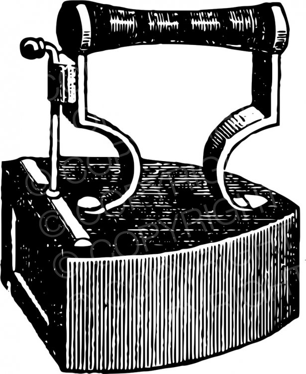 iron clipart vintage iron