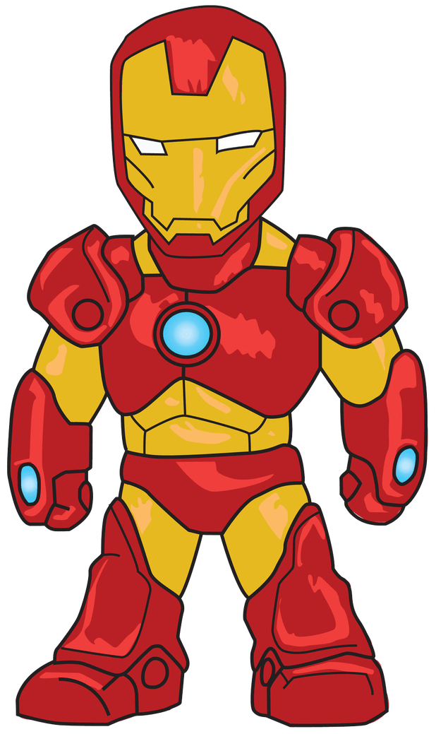 ironman clipart animated