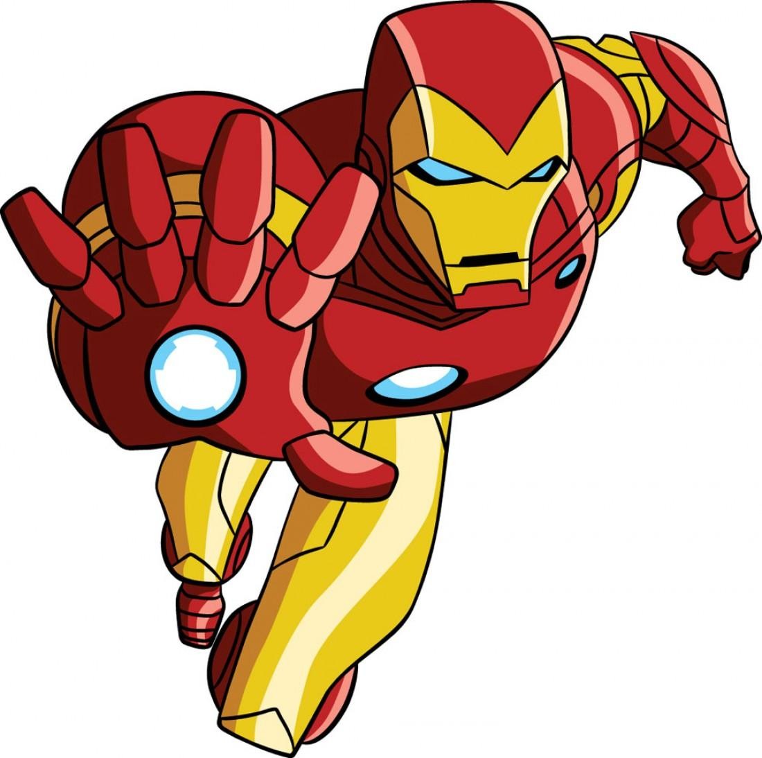 Iron man free clip. Ironman clipart colorful