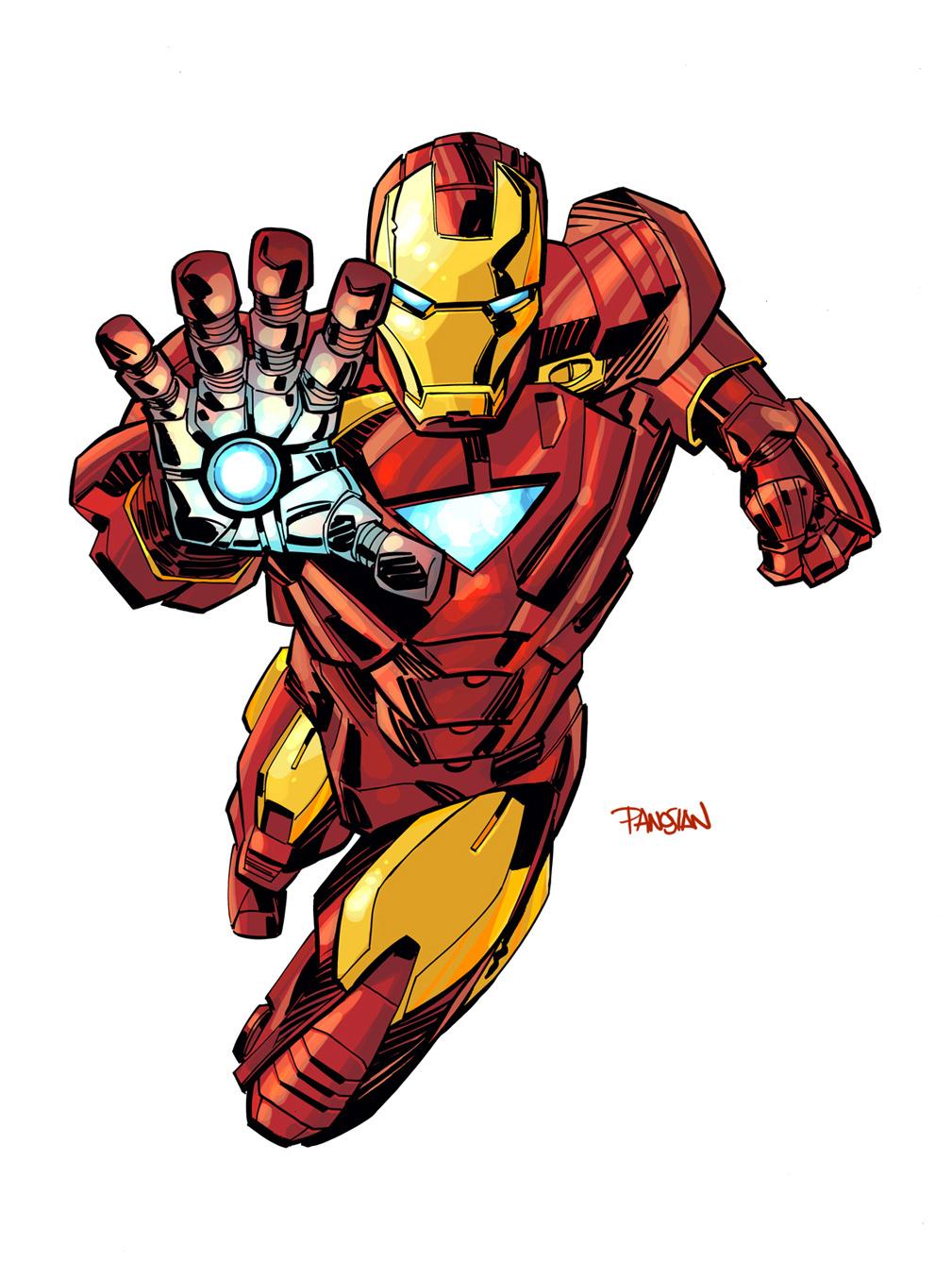 Iron man png collections. Ironman clipart comic
