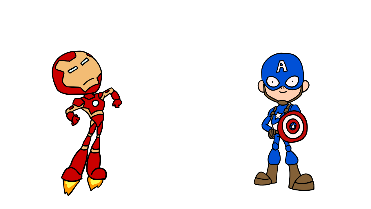 ironman clipart easy cartoon