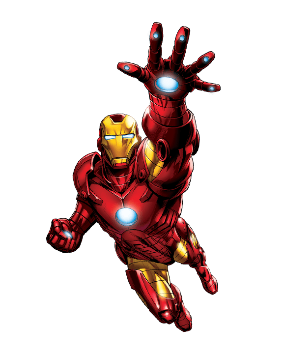 ironman clipart flying