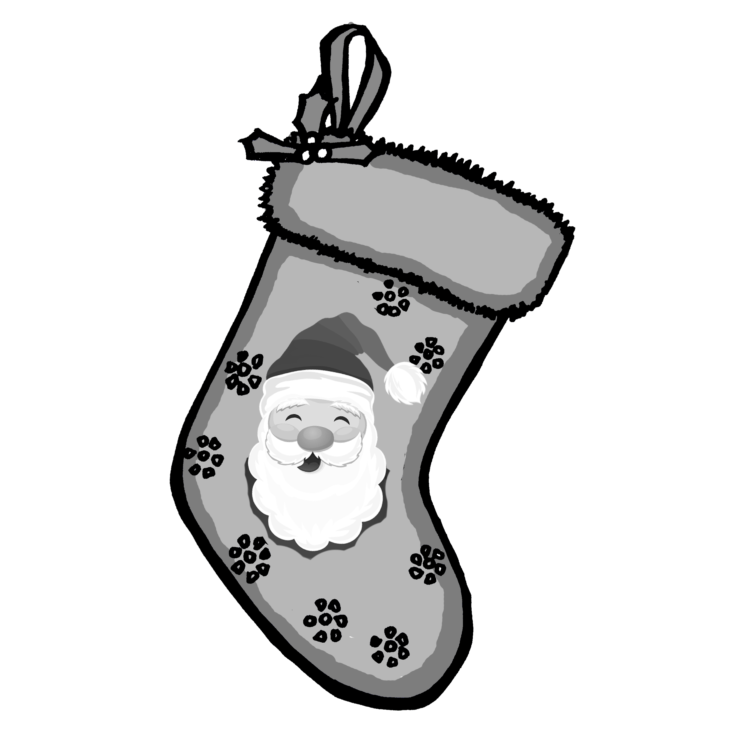 Ang bisita sa pasko. Ironman clipart iyon