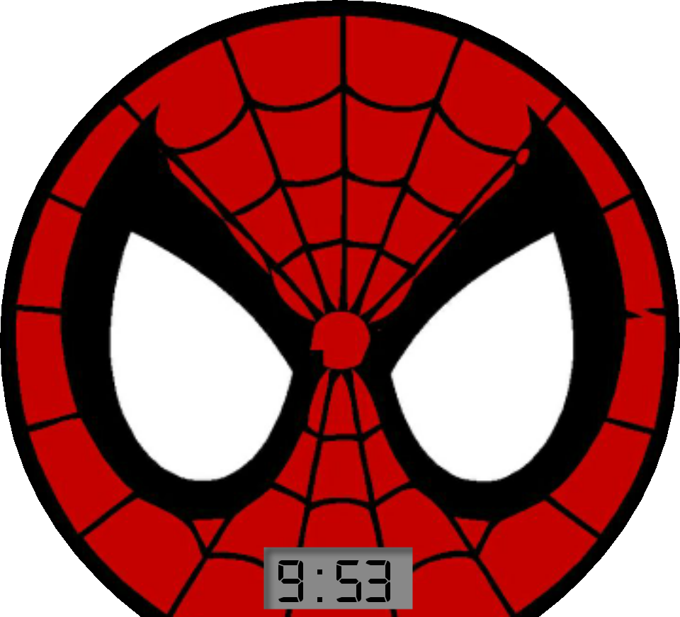 ironman clipart spiderman logo