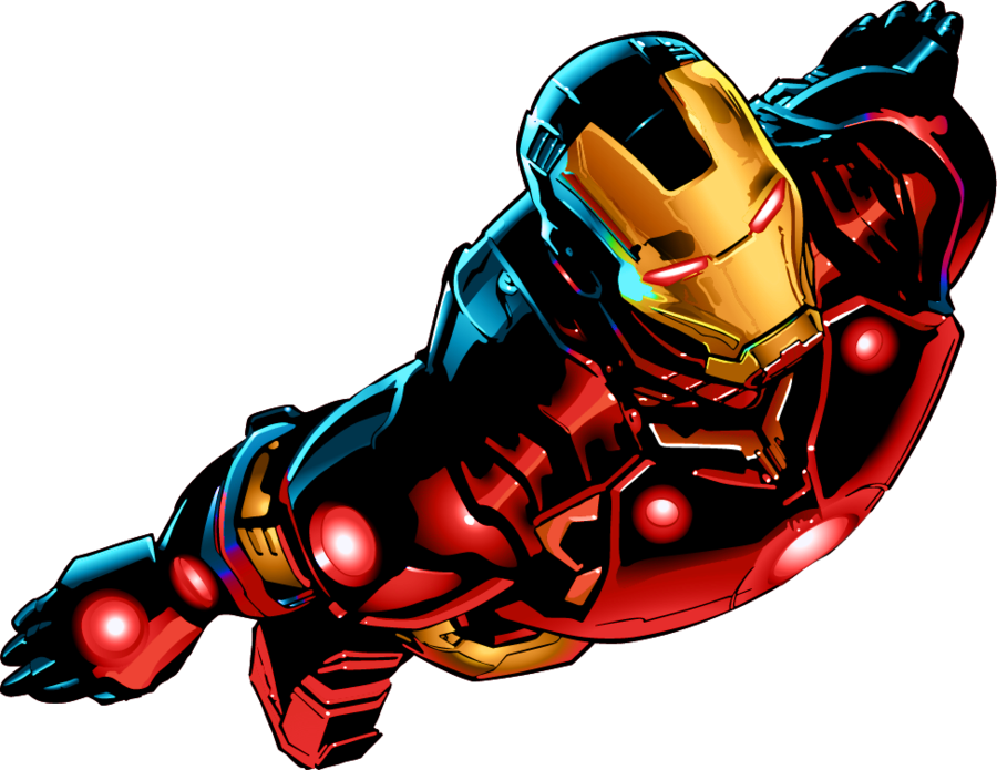 ironman clipart vector