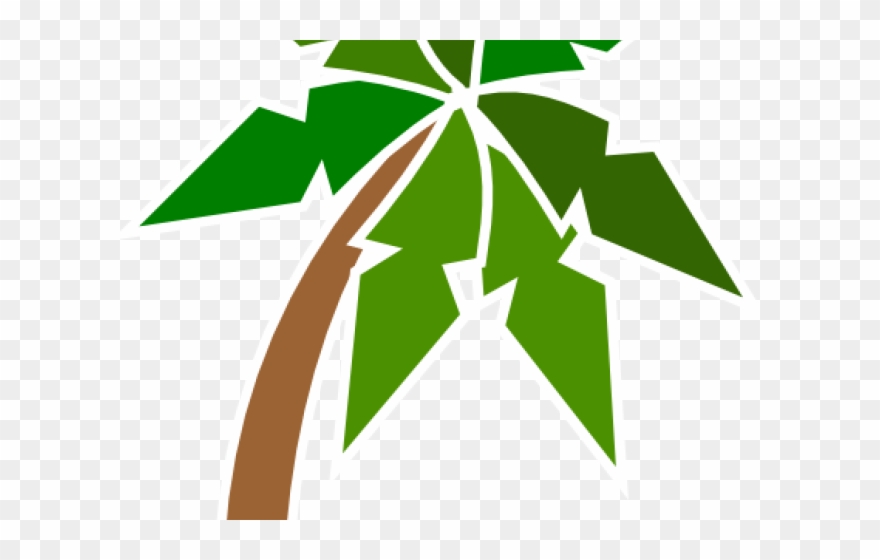 island clipart coconut tree