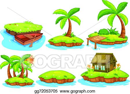 island clipart different