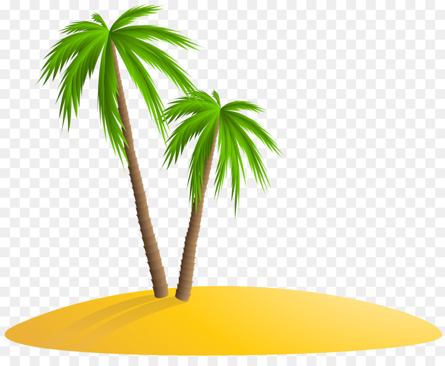 Background graphics . Island clipart palm tree