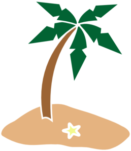 Island clipart palm tree. On clip art at