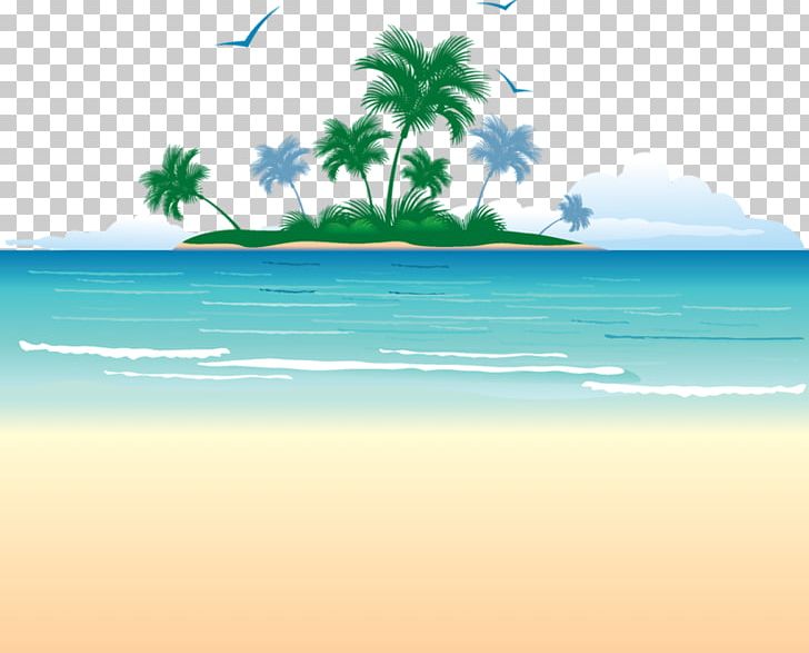 island clipart shore