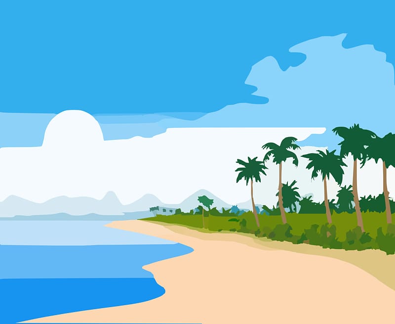 island clipart shore