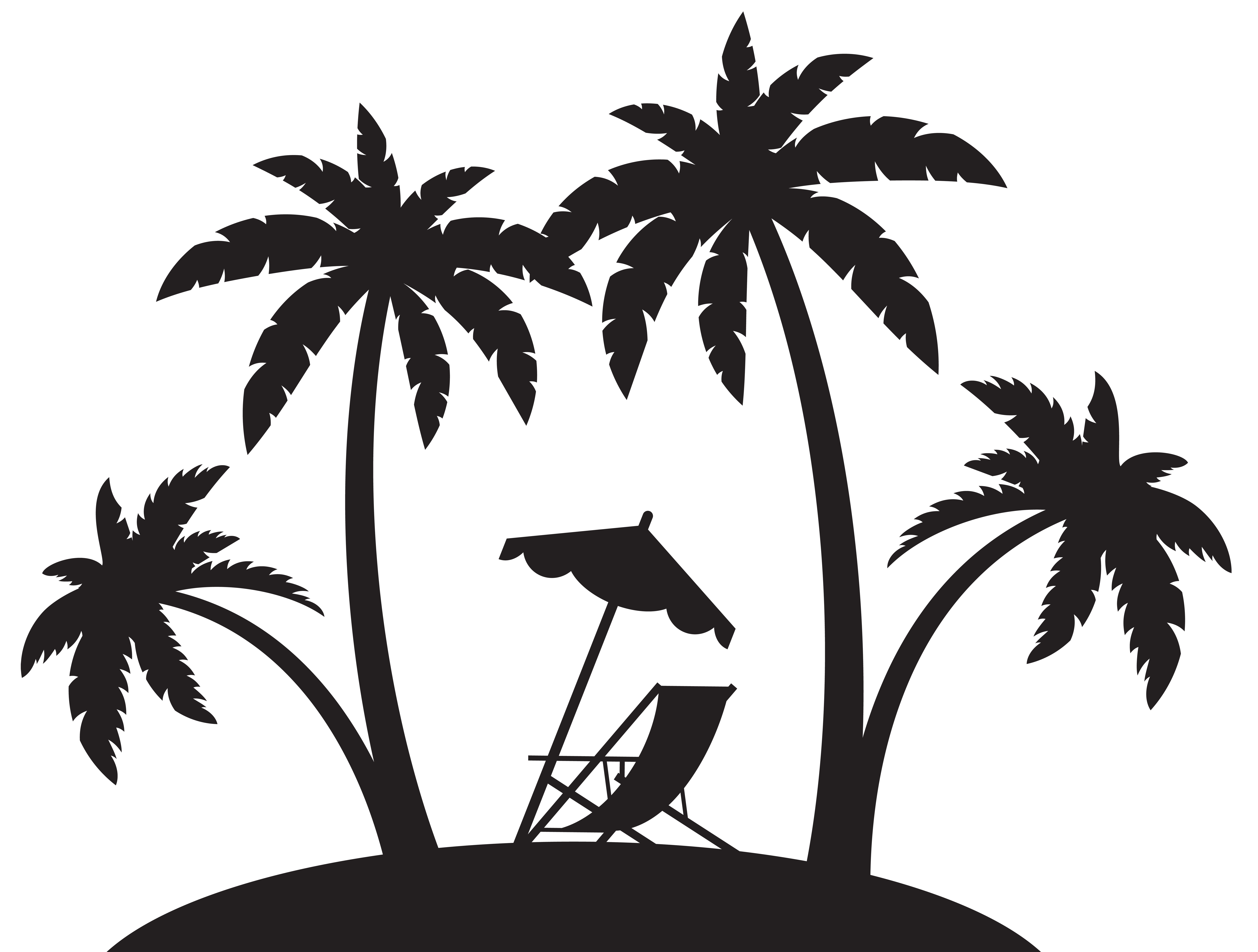 island clipart silhouette png