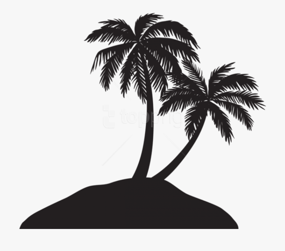 island clipart silhouette png