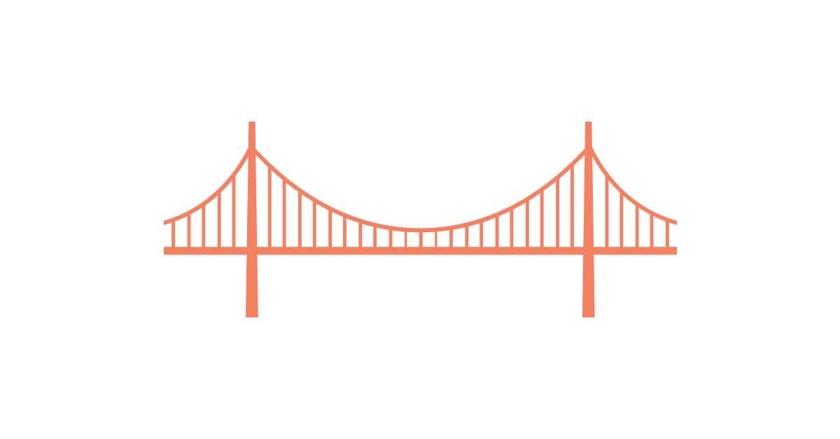 Png to vector free. Chain bridge clipart graphic