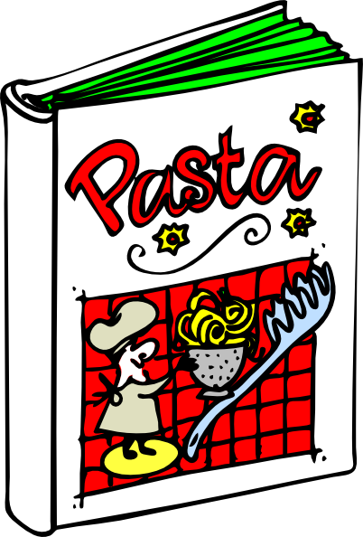 Italy clipart dinner italian. Cooking book clip art