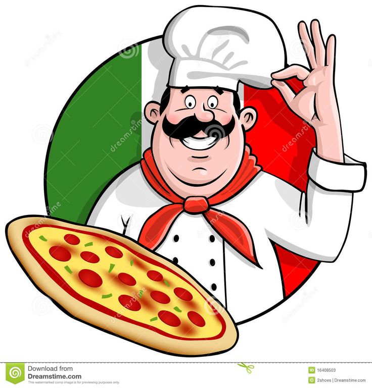 Italian clipart cook italian. Chef free download best