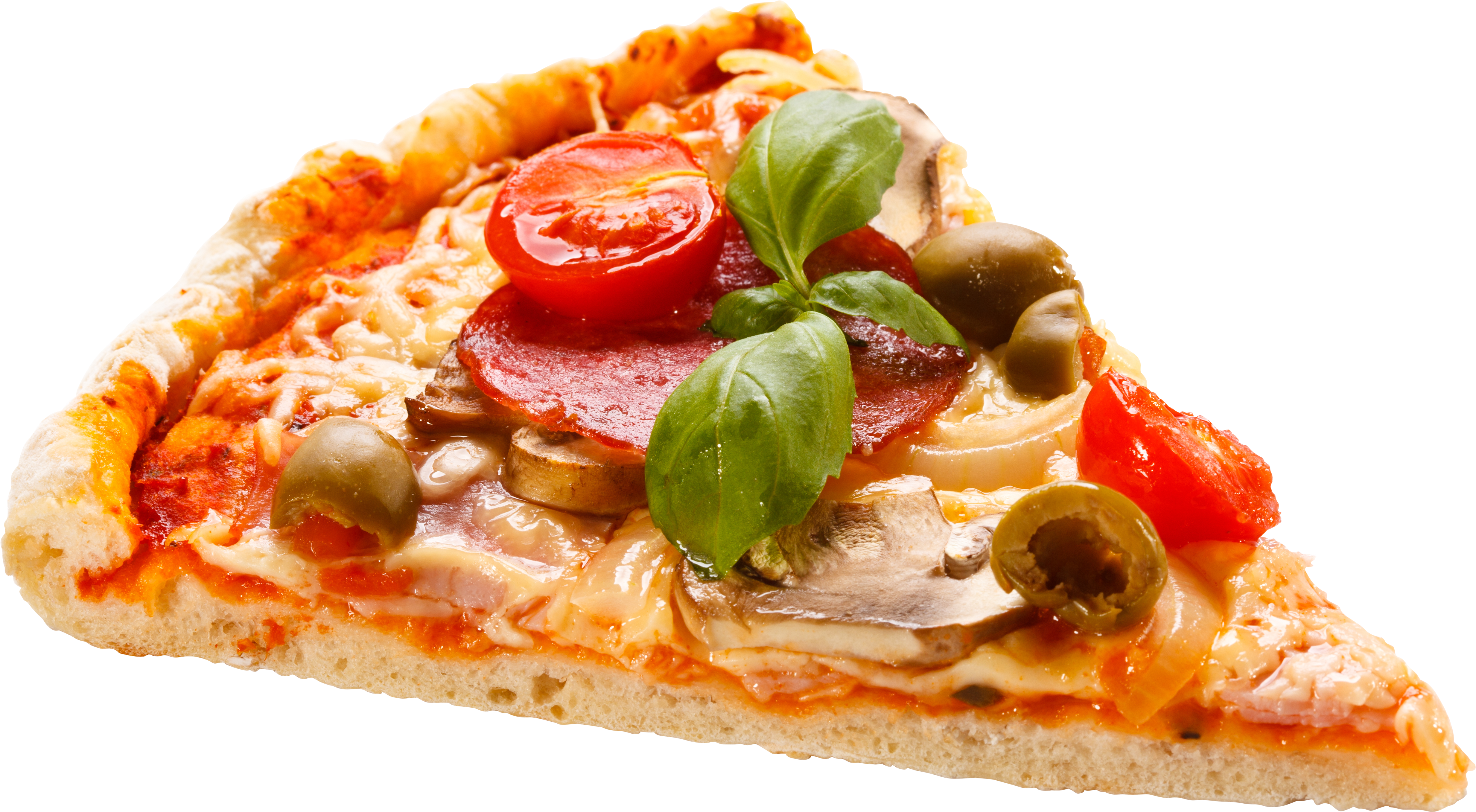 italian clipart half pizza