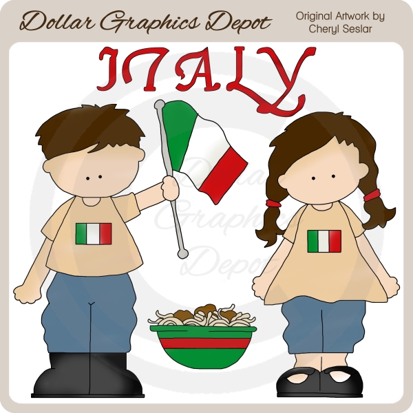italy clipart kid italian