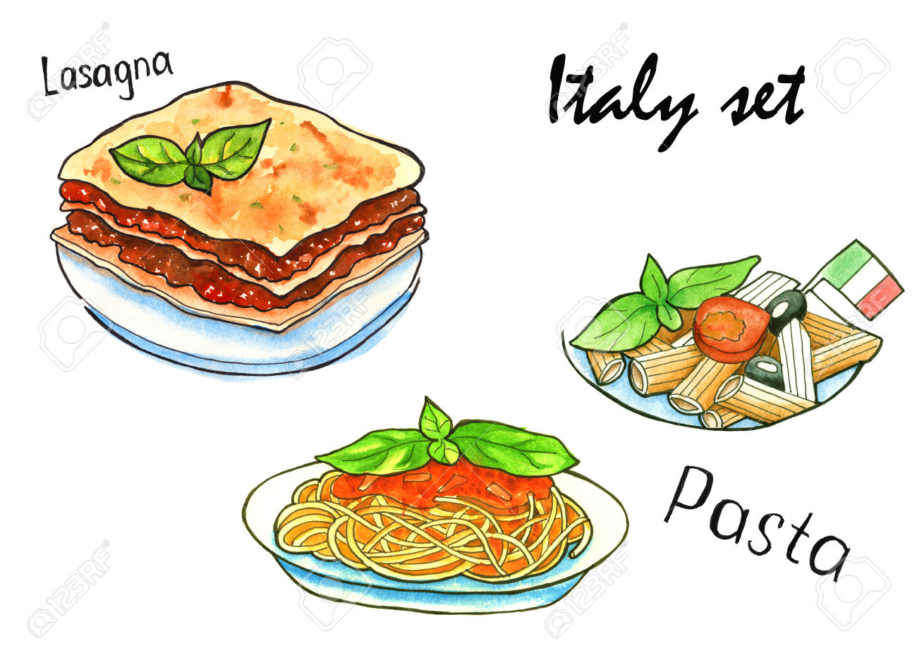 italy clipart lasagna italian